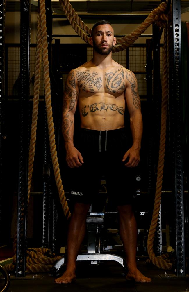 UFC fighter Dylan Andrews.