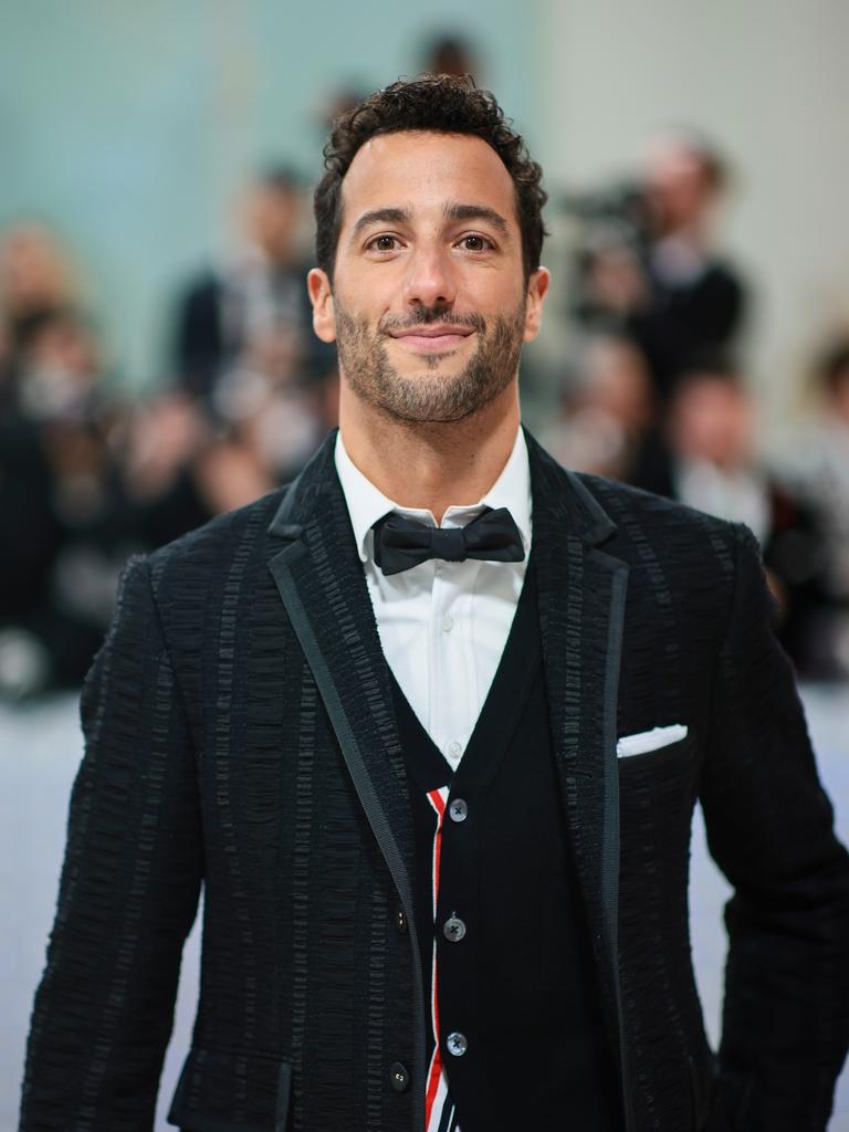 Daniel Ricciardo stunned at The Met Gala. Picture: Dimitrios Kambouris/Getty Images for The Met Museum/Vogue