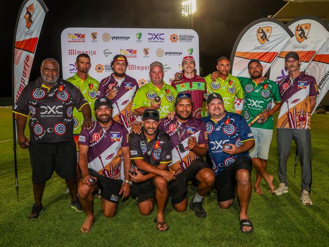 A total of 28 teams descended on Alice Springs for the Imparja Cup last week. Picture: Charlie Lowson/NT Cricket.