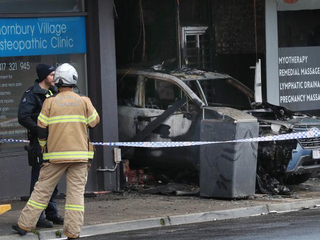 Foot soldiers are allegedly carrying out the arson attacks and extortions. Picture: David Crosling