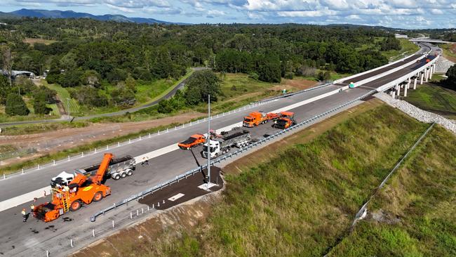 The exact date of the grand opening of the new Gympie Bypass continues to elusive, but it is likely to be sooner rather than later with workers now dotting “i”s and crossing “t”s on the project.