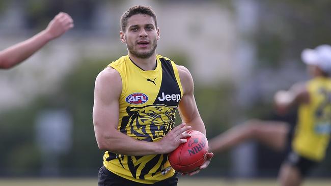Richmond recruit Dion Prestia has nominated Jack Riewoldt for a leadership role. Picture: Wayne Ludbey