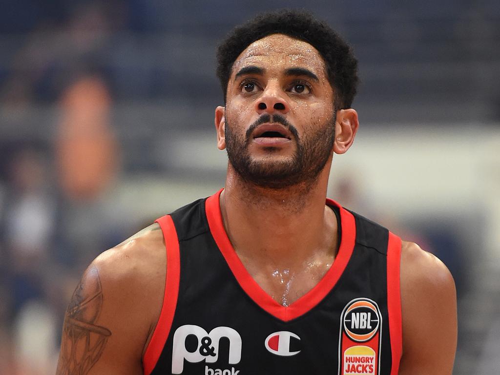 Corey Webster of the Wildcats shoots during the 2023 NBL Blitz. Picture: Matt Roberts/Getty Images for NBL