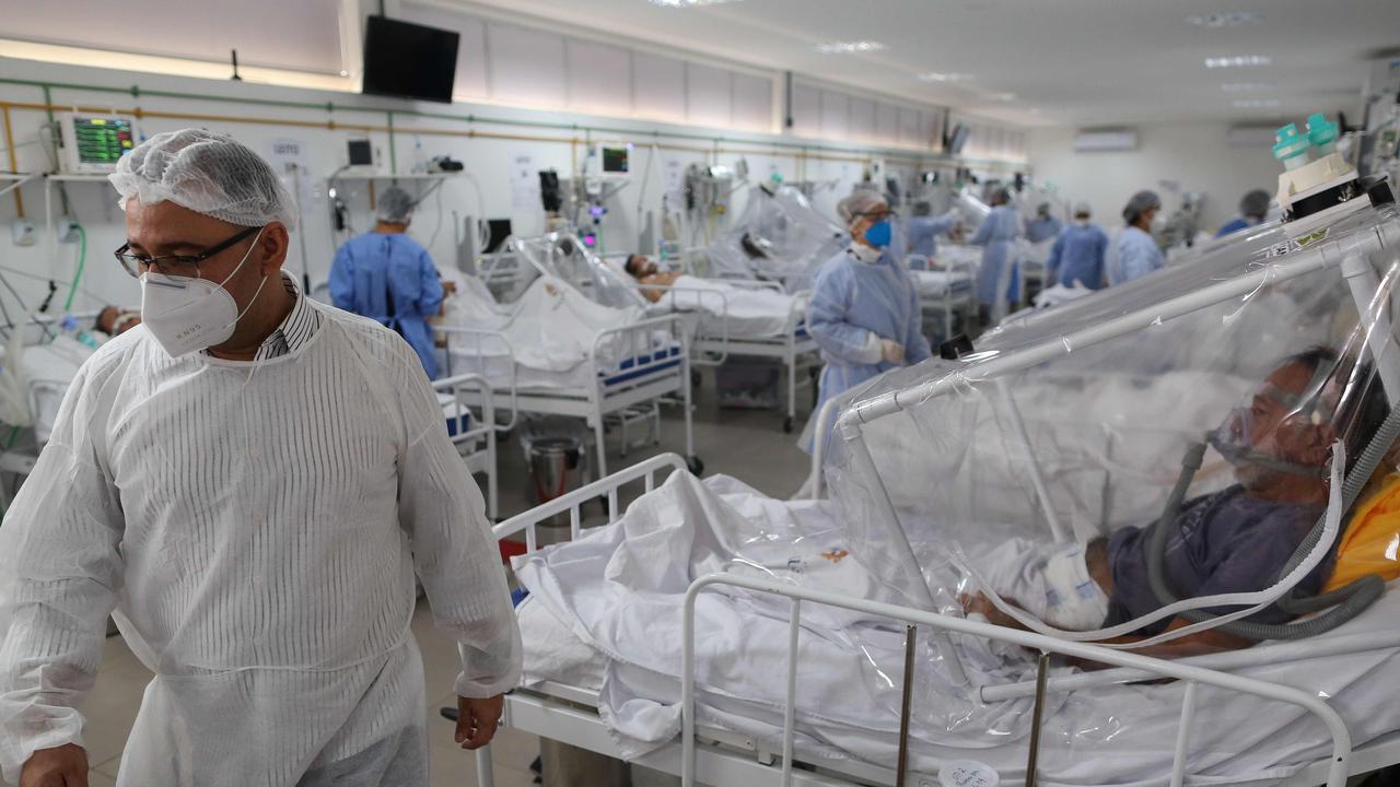 More than 500,000 people have died from covid in Brazil since the beginning of the pandemic. Picture: Michael Dantas/AFP