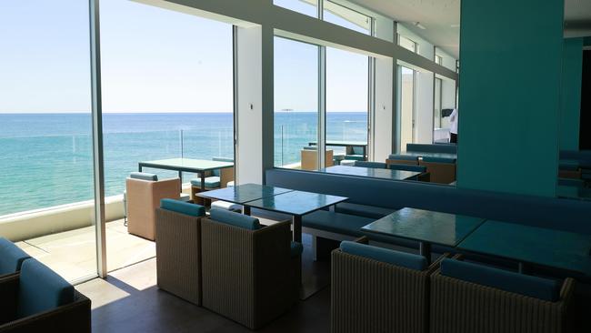 The Italian restaurant was entirely gutted and refit, but styled by the same architect who worked on it two decades ago. Picture: Tim Hunter