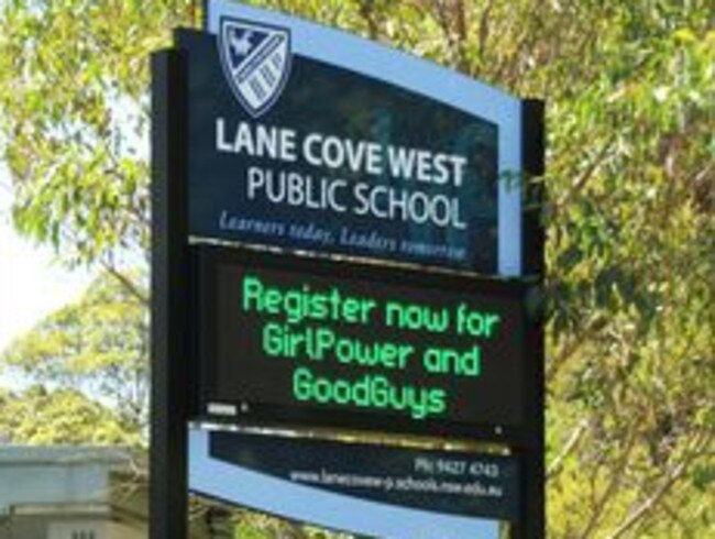 Lane Cove West Public School students achieved better outcomes than nearby St Ignatius’ College.