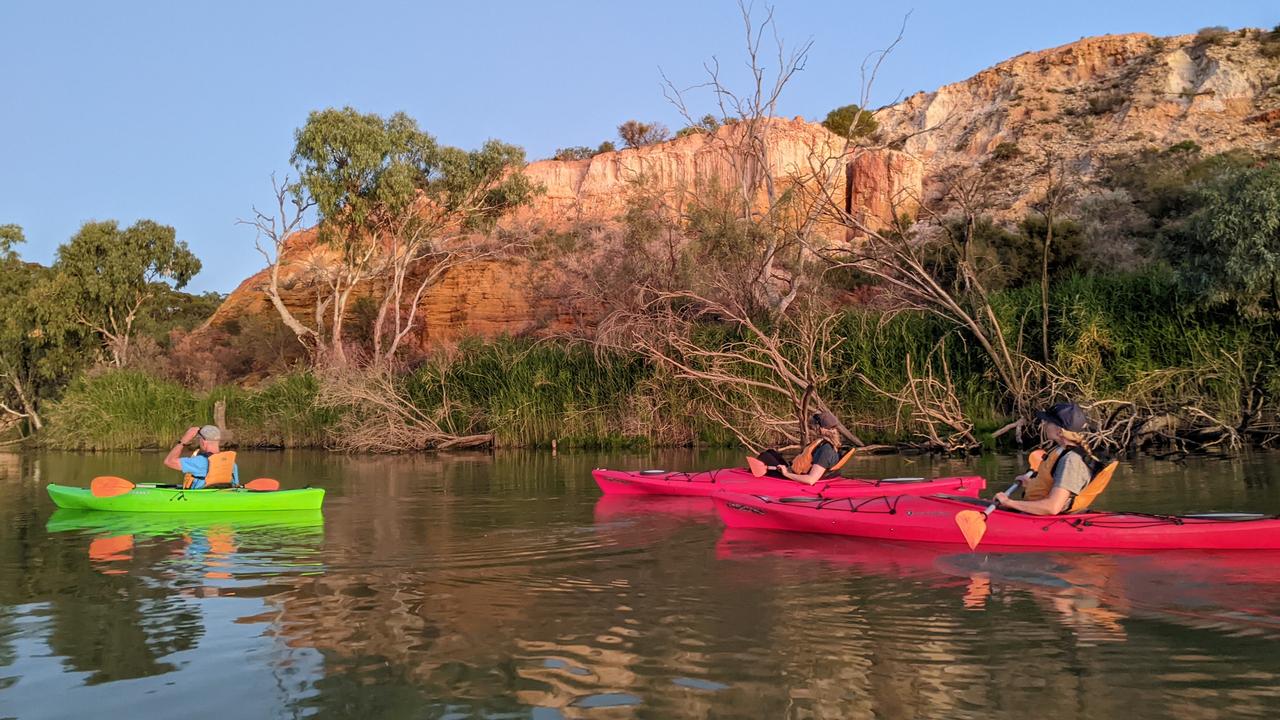 It is a typical Australian scene and it is stunning. Picture: Kym Werner/Canoe Adventures Riverland