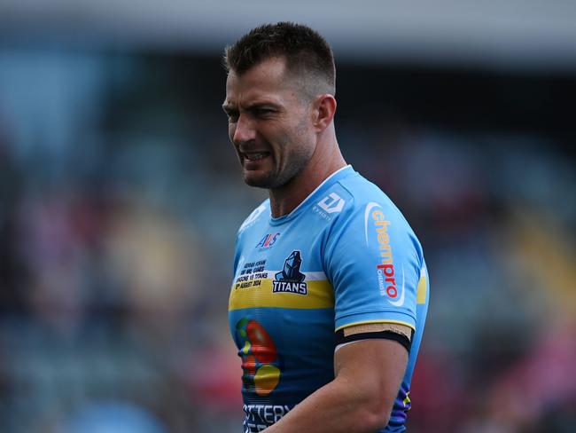 Titans couldn’t deliver in Kieran Foran’s 300th NRL game. Picture: Anthony Kourembanas / NRL Photos