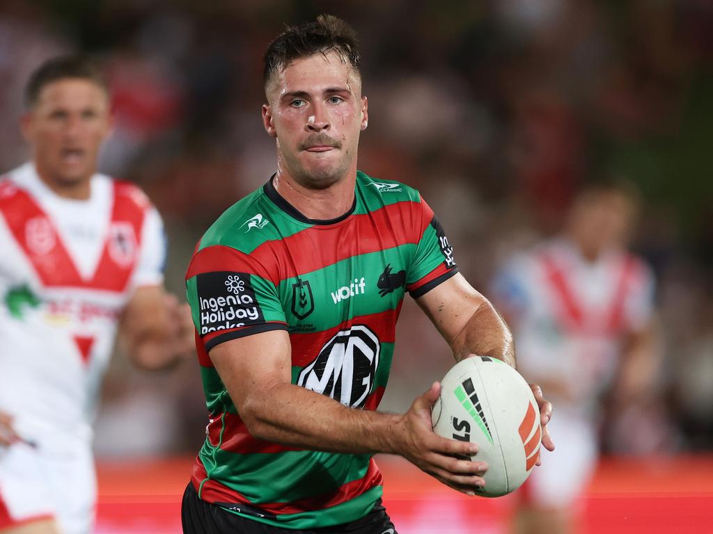 Lachlan Ilias still has 12 months left on his deal with the Rabbitohs. Picture: Getty Images