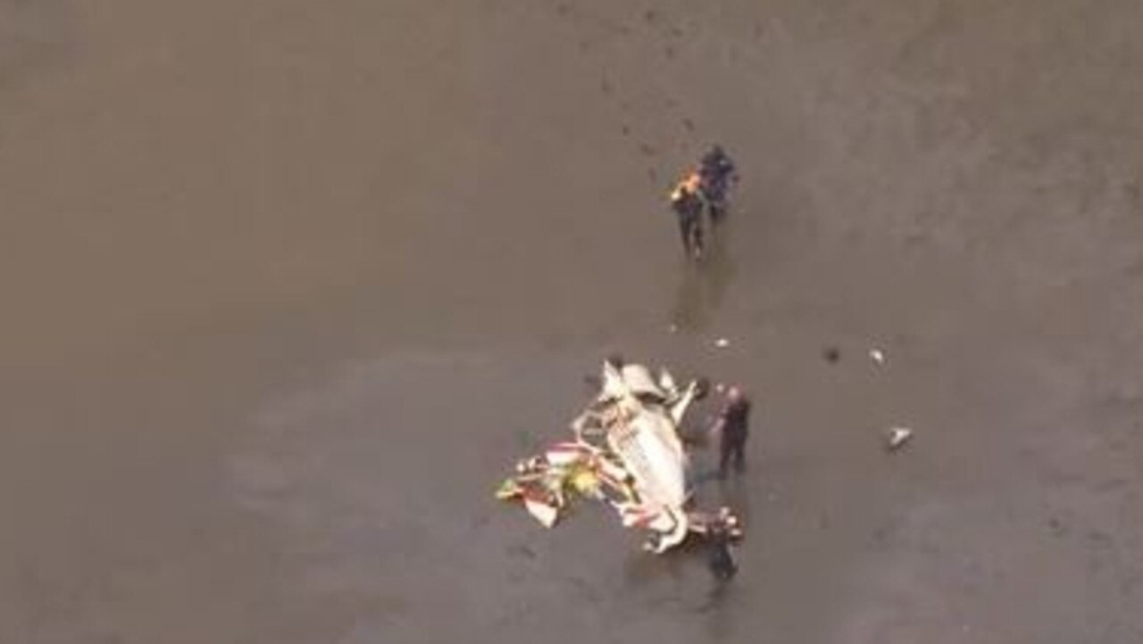 The cause of the plane’s breakdown has been revealed. Picture: 7 News Brisbane