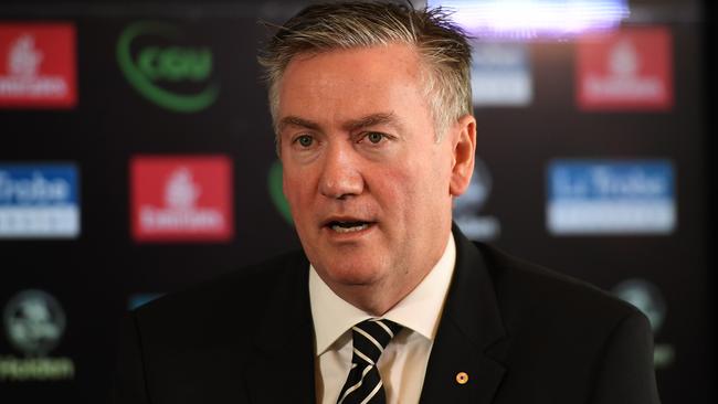 Collingwood president Eddie McGuire. AAP Image/Julian Smith