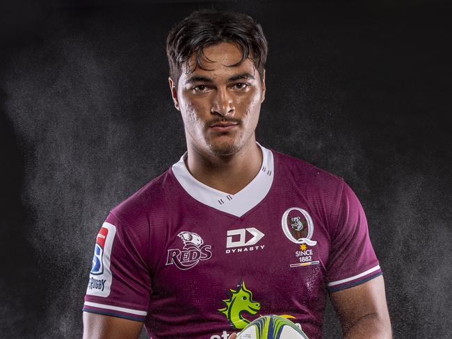 Jordan Petaia picture for Rugby Central cover. Picture: Brendan Hertel