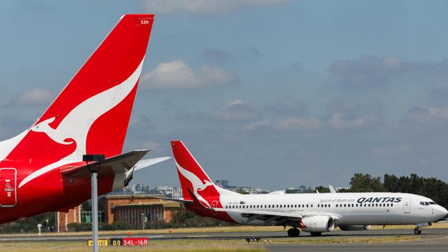 Qantas engineers are planning on walking off the job on Monday across the country. Picture: NewsWire / David Swift