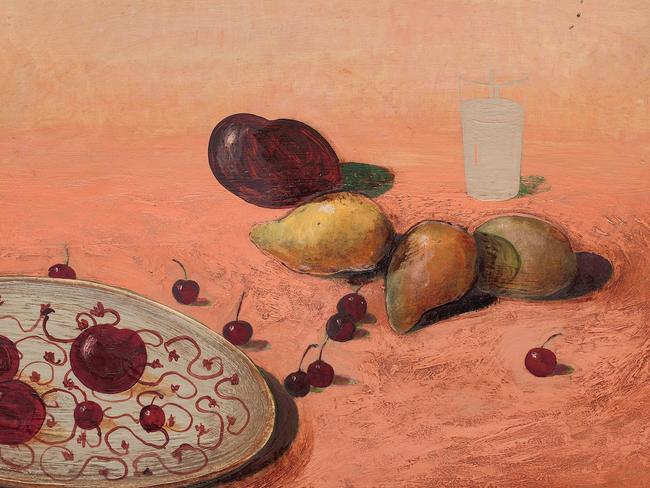 Brett Whiteley’s Still life with cherries, 1974.