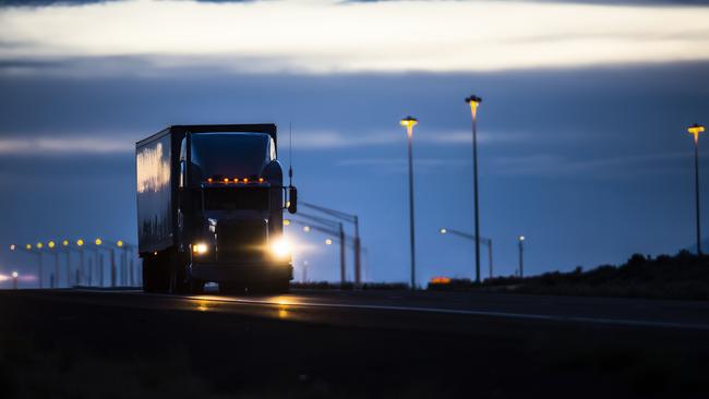 Three sleep-deprived truckies a day are caught on Victorian roads.