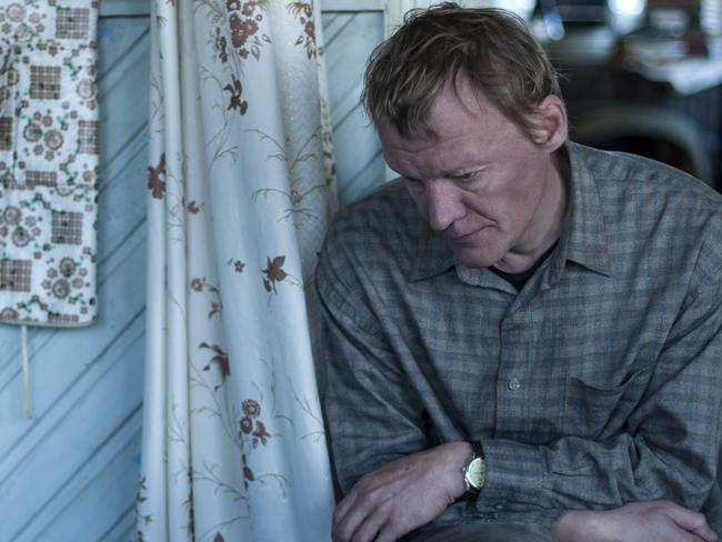 Golden Globe winner ... Aleksey Serebryakov appears in a scene from the film, Leviathan. Picture:  AP