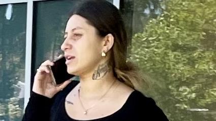 Kayla Penitani leaves Coffs Harbour Local Court on Wednesday, May 28, 2025.