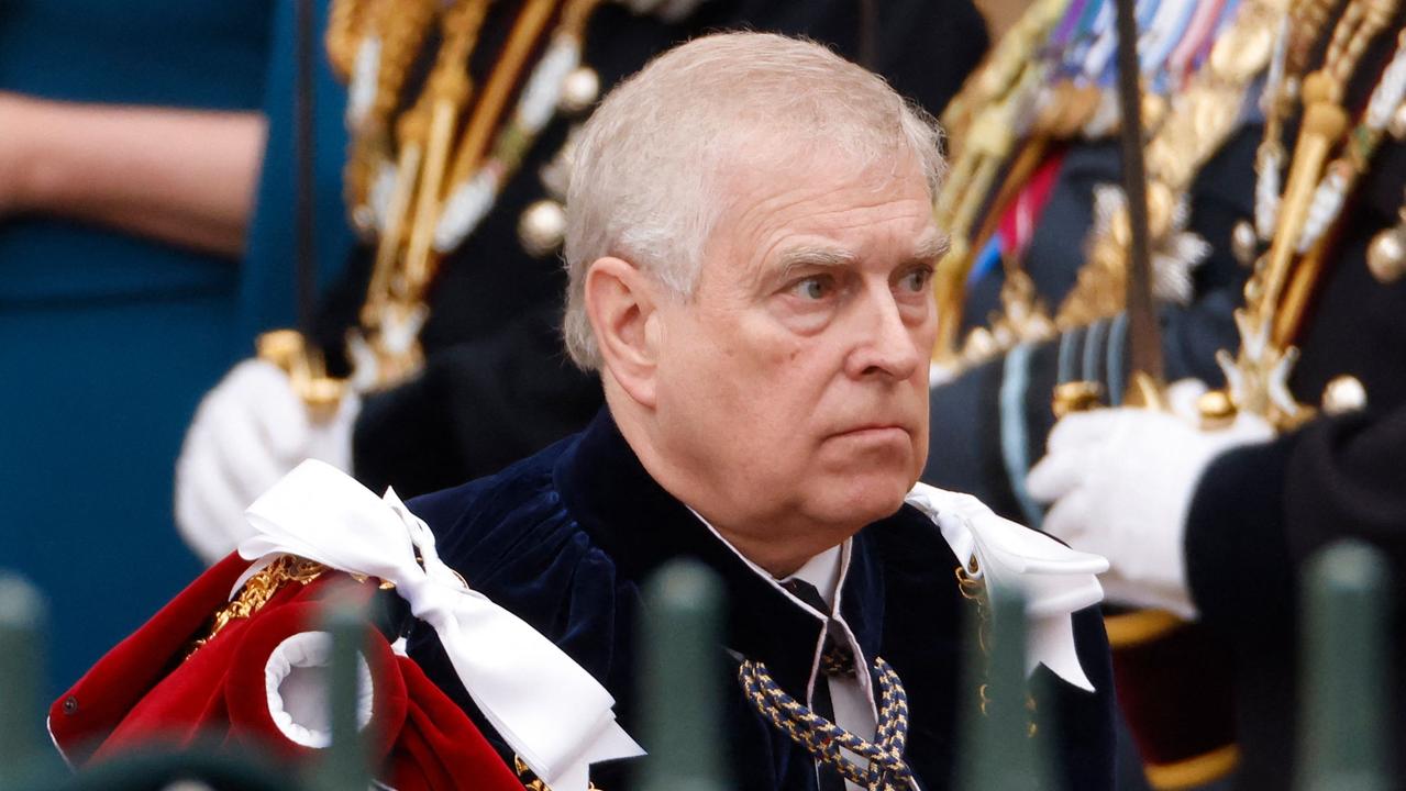 Prince Andrew was shunted in 2019. Picture: Odd Andersen/AFP