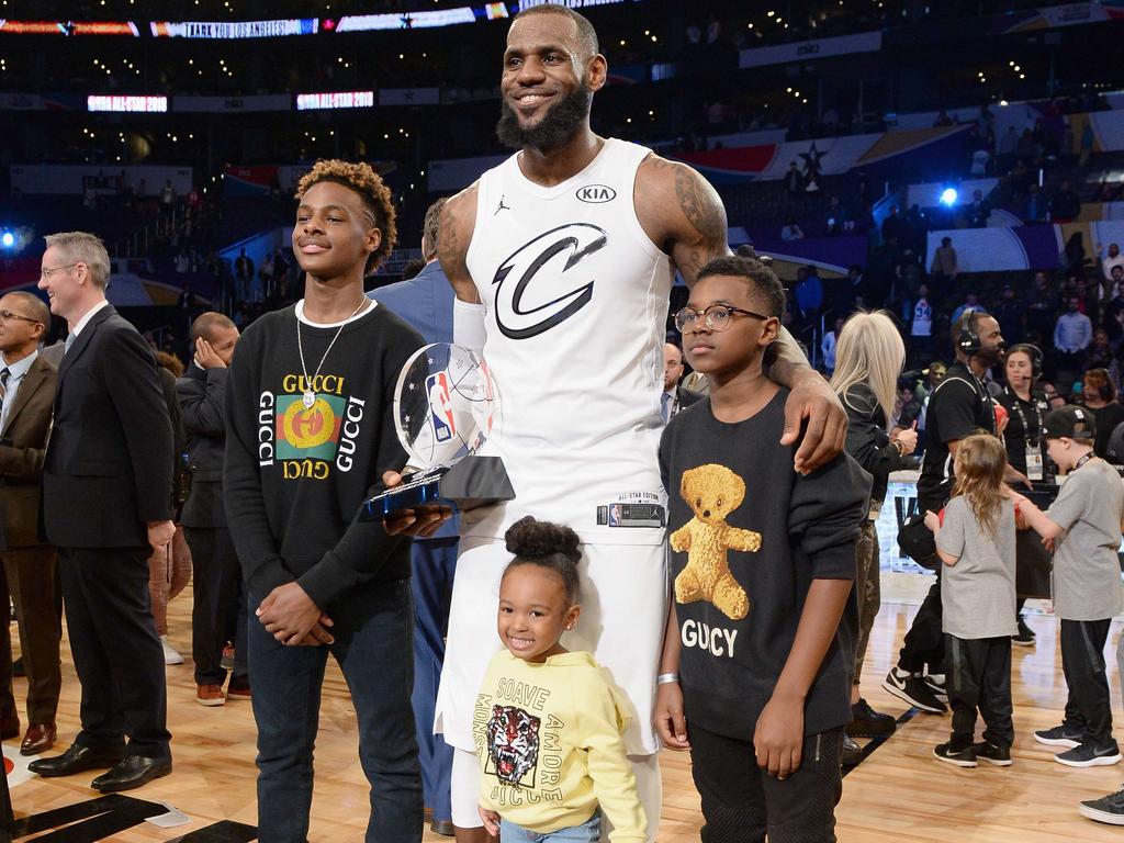 NBA 2019: LeBron James Jr son makes Nike EYBL debut for Team Strive For ...