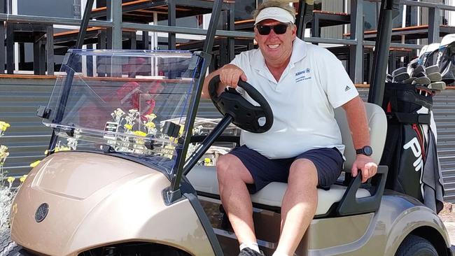 Mr Batson was the club captain at the Queenscliff Golf Club. Photo: Supplied.