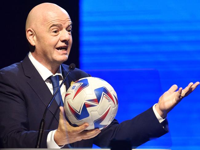 FIFA president Gianni Infantino. Picture: Norberto Duarte/AFP