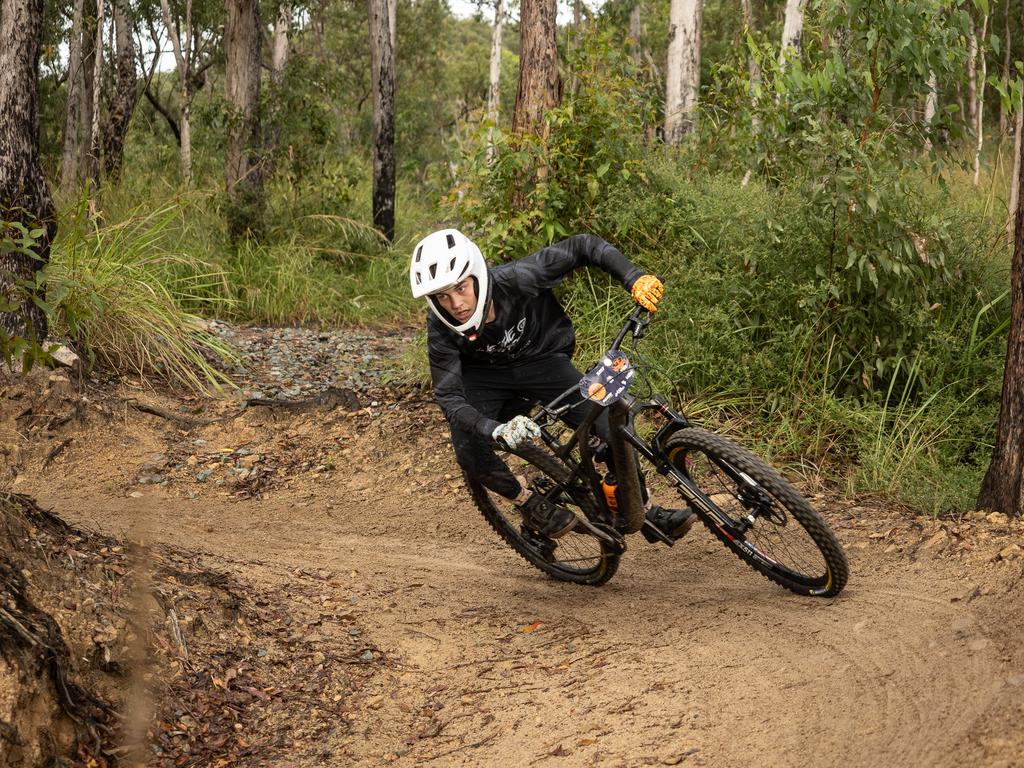 Mountain bike riders from across Australia descended on the Pioneer Valley at the weekend for the inaugural Rocky Trail Entertainment Fox Superflow at Finch Hatton in July, 2024. Picture: Rocky Trail Entertainment