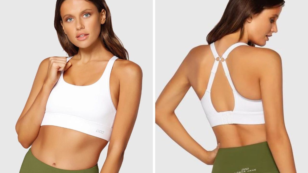 Lorna Jane Adaptable Recycled Sports Bra 2024