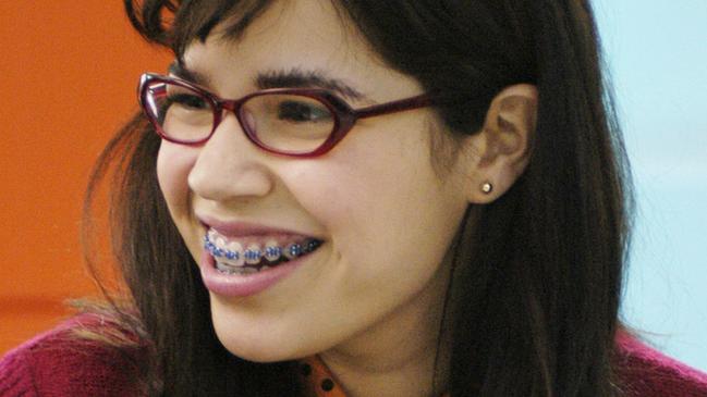 19/02/2007 TV: Actor America Ferrera in scene from TV program "Ugly Betty"