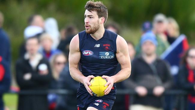 Jack Viney trains with the Demons on Saturday. Pic: Getty Images