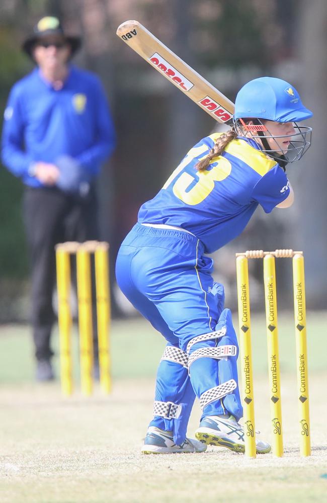 Underage 19 Female Championships; Various Matches played at Nudgee College Cricket Ovals 14.12.23 Pics by Stephen Archer