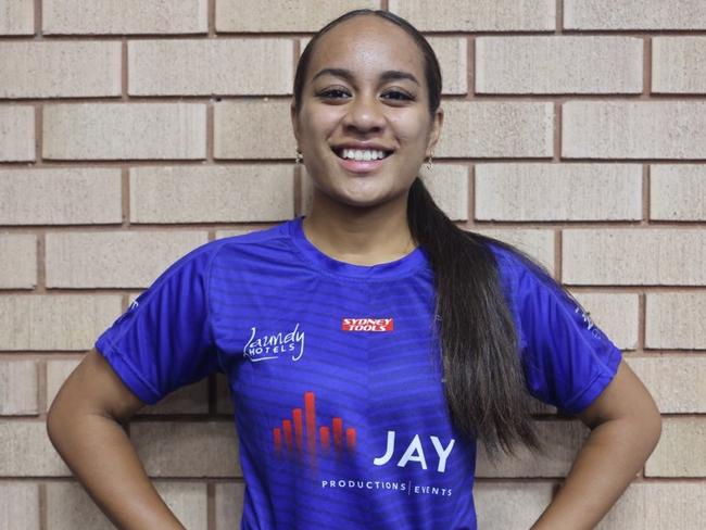 Grace Leiataua of the Canterbury Bankstown Bulldogs Lisa Fiaola Cup side. Photo: Contributed