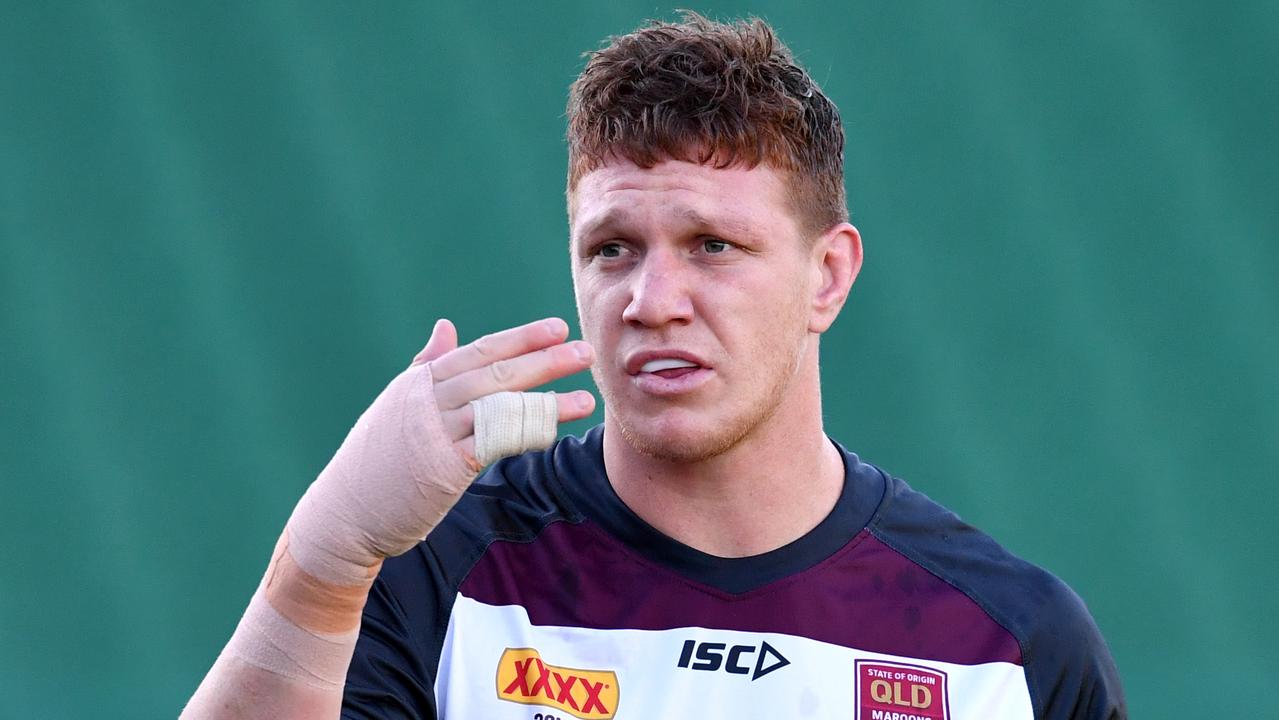 Dylan Napa will attempt to play Origin II with a broken wrist.