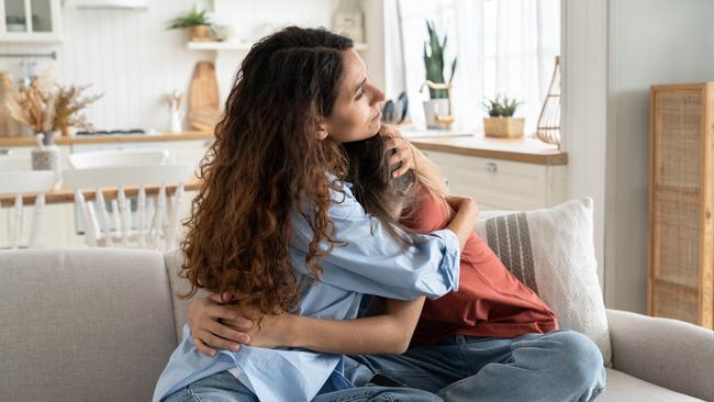 Reminding your teenager that you care can be the first step to repairing a difficult relationship. Picture: iStock