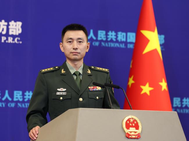 Spokesman for China's Ministry of National Defence, Senior Colonel Zhang Xiaogang