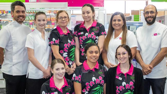 The LiveLife Pharmacy Bowen Healthcare team. Picture: Supplied