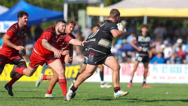 The Seagulls took an eight-point lead into the break. Picture: DC Sports Photography
