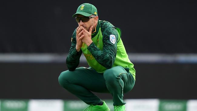 Faf du Plessis can’t quite believe South Africa’s fall from grace.