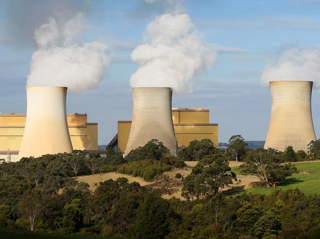 We're for Victoria - 3.38PM - Yallourn Power Station basks in some pretty afternoon light. Picture: Mark Stewart