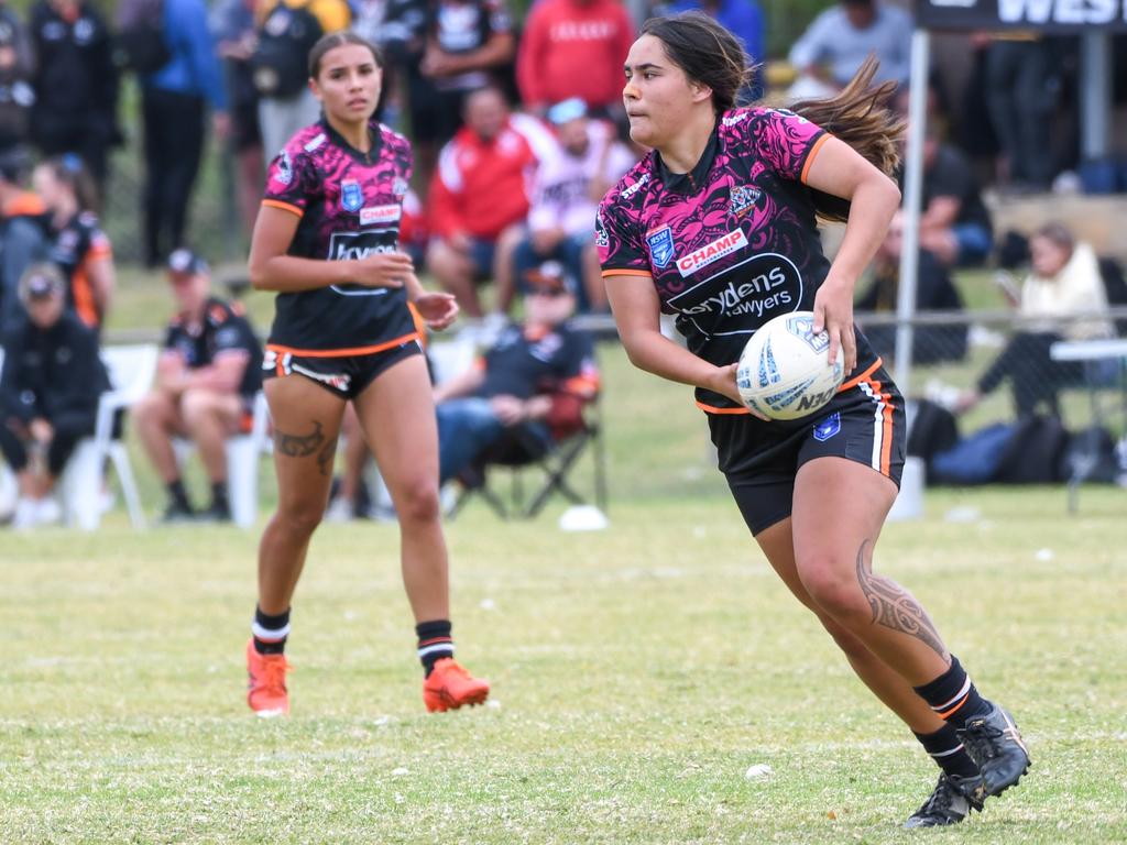 Jae Patu is a key player for the Wests Tigers. Picture: Rhiannah Gebbie/Shot Of Guac Photography