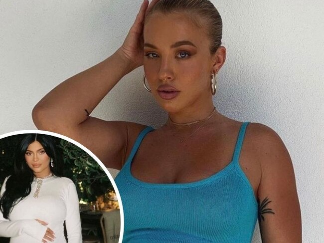 Kylie Jenner and Tammy Hembrow composite