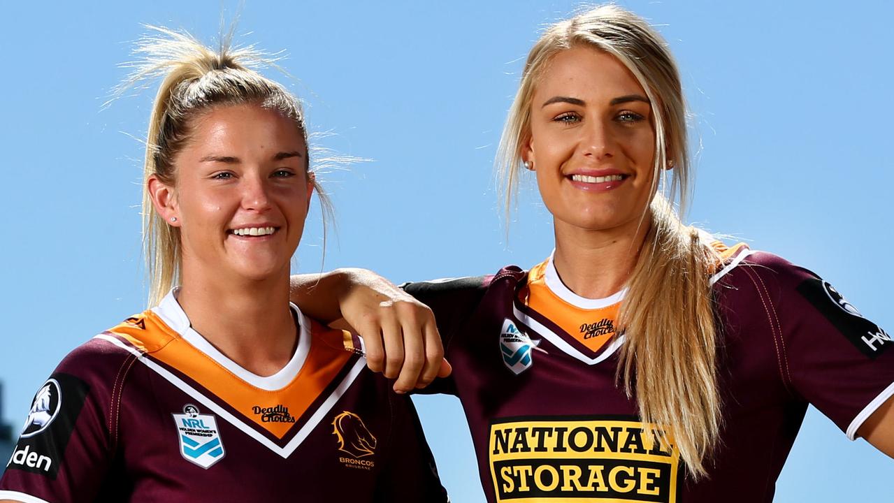 NRL Women's Premiership season launch: Broncos unveil new jersey