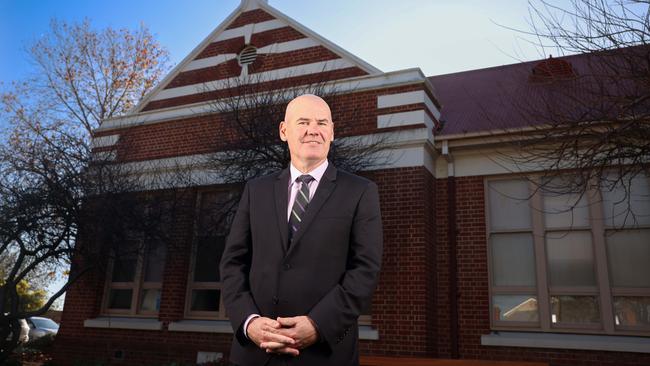 Dr Neil McGoran ran the SACE Board at the time of the bungled maths exam. Picture: Russell Millard