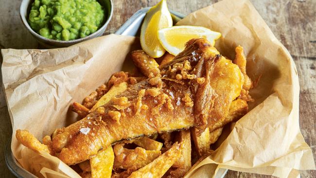 Fish and chips. Picture: John Carey