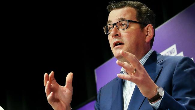 Victorian Premier Daniel Andrews says many people in the state are not following advice. Picture: Ian Currie