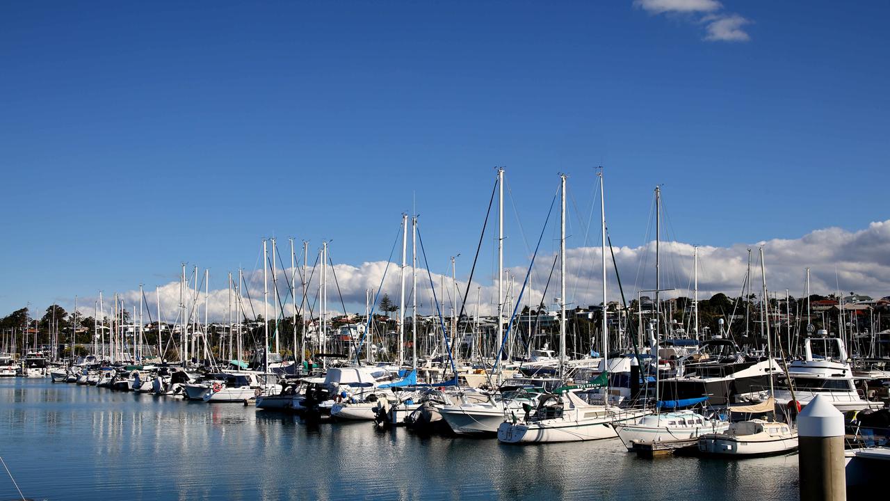 Manly Harbour’s bayside lifestyle is luring buyers from Brisbane’s inner suburbs, many paying a premium for space, schools and sea breezes. Picture David Clark