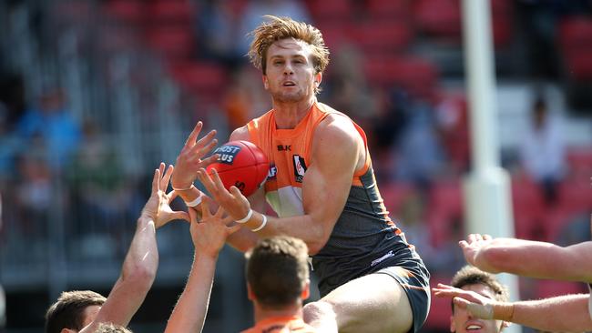 GWS forward James Stewart wants to be traded to another club. Picture: Phil Hillyard