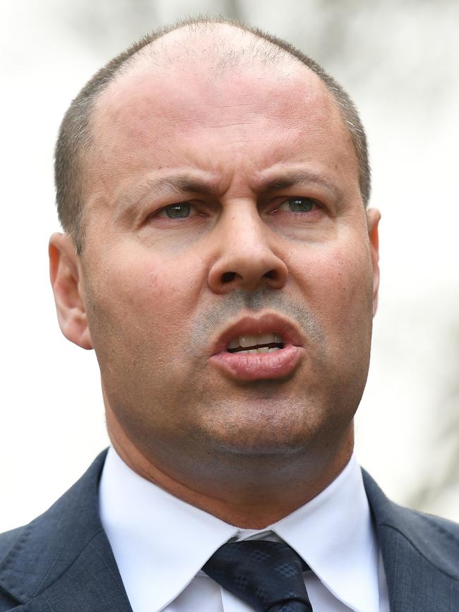 Federal Treasurer Josh Frydenberg. Picture: AAP