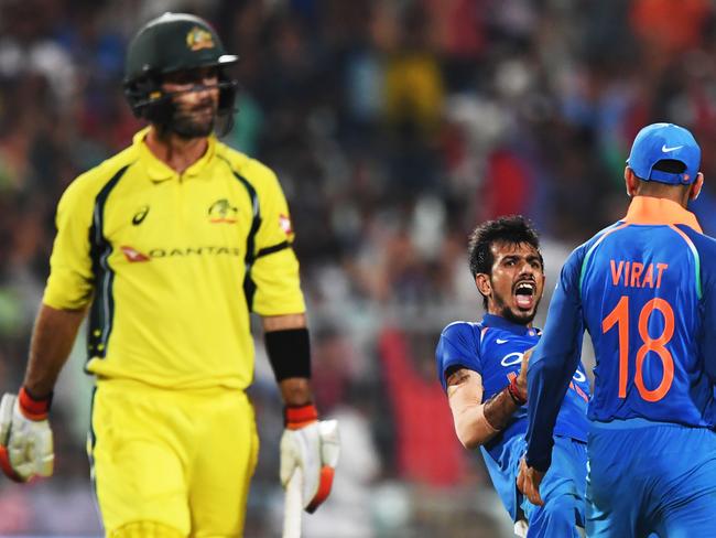 Glenn Maxwell couldn’t stop the India onslaught.