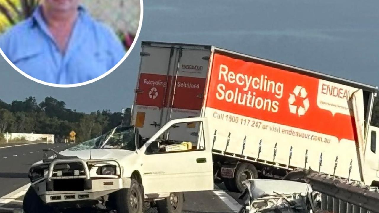 Chris Laycock has been identified as the victim of a shocking fatal crash on the Bruce Highway at Bauple which is believed to have been caused by a wheel being flung from a caravan on Thursday July 4, 2024.