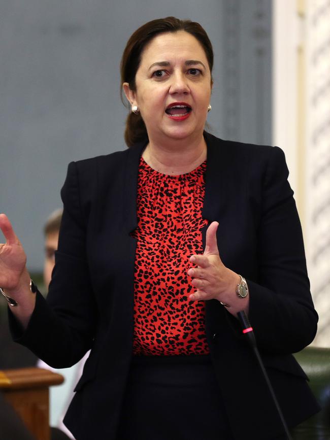 Queensland Premier Annastacia Palaszczuk. Picture: Tara Croser